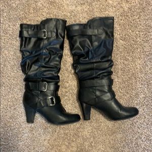 Steven Madden 2 inch Knee High Boots